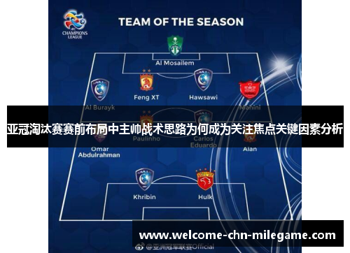 亚冠淘汰赛赛前布局中主帅战术思路为何成为关注焦点关键因素分析